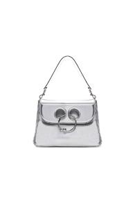 J.w. Anderson Medium Pierce Metallic Bag In Metallics