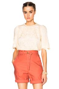 Isabel Marant Rumba Milas Item Top In Yellow