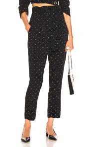 Alice Mccall Oscar Pant In Blue,polka Dots