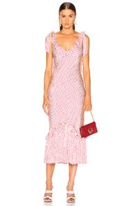 Maggie Marilyn You Can Hold Your Own Dress In Polka Dots,red,white