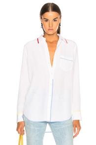 Equipment Reese Blouse In White