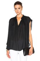 Nili Lotan Normandy Top In Black