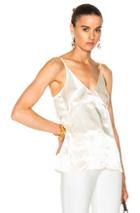 Helmut Lang Deconstructed Slip Top In Neutrals