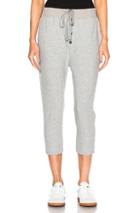 James Perse Slouchy Collage Pants In Gray