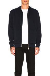 Burberry Rainbow Dye Hoodie In Blue
