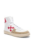 Off-white 70s High Top Sneakers In Red,white