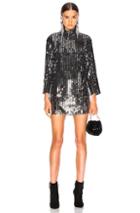 Rixo London Bardot Dress In Black,metallic,stripes