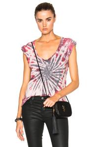 Pam & Gela Td Kate Tee In Pink,ombre & Tie Dye