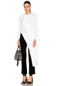 Givenchy Crepe De Chine Blouse In White