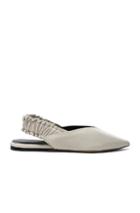 Isabel Marant Leather Linta Flats In White