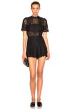 Alexis Heidi Romper In Black