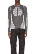 Gmbh Brann Jacquard Knit In Abstract,black,white