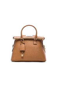 Maison Margiela Foldover Bag In Brown