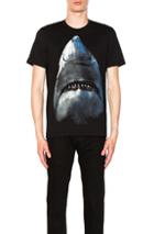 Givenchy Cuban Fit Shark Tee In Black