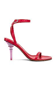 Vetements Eiffel Tower Sandal In Red