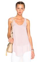 Raquel Allegra Combo Tank Top In Purple,pink