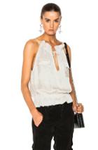 Calvin Rucker Come Go With Me Top In Neutrals