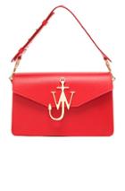Jw Anderson Logo Purse In Red