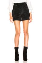 Laurel & Mulholland Forever Young High Waist Short In Black