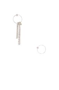 Magda Butrym Eustoma Earrings In Metallic