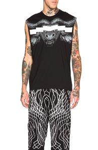 Marcelo Burlon Pokigron Tank In Black