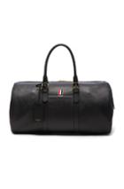 Thom Browne Deerskin Duffle Bag In Black