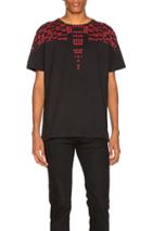 Marcelo Burlon Rey Tee In Black