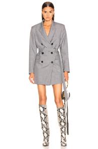 Iro Dignify Blazer Dress In Gray