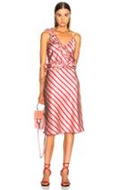 Maggie Marilyn I Need You By My Side Dress In Orange,red,stripes