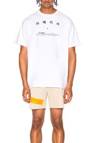 Raf Simons Tour Tee In White