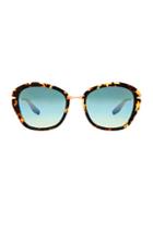 Barton Perreira Farrow Sunglasses In Animal Print,brown
