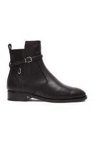 Balenciaga Calfskin Boot In Black