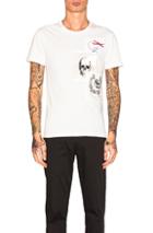 Alexander Mcqueen Printed Tee In White