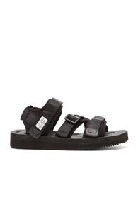 Suicoke Kisee V Sandals In Black