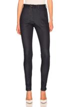 Victoria Beckham Stretch Denim Slim Leggings In Blue