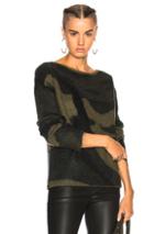 Rag & Bone Sinclair Sweater In Abstract,green