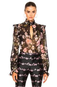 Giambattista Valli Floral Blouse In Floral