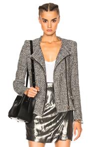 Iro Carlota Jacket In Black,gray