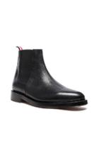 Thom Browne Chelsea Boots In Black