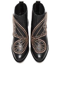 Sophia Webster Karina Butterfly Boots In Black