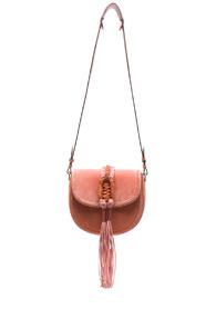 Altuzarra Ghianda Small Saddle Knot Bag In Pink