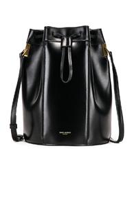Saint Laurent Medium Talitha Pouch Bag In Black
