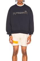 Gosha Rubchinskiy Double Collar Sweatshirt In Gray