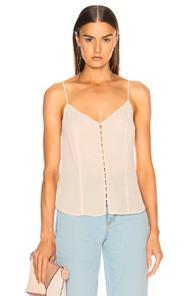 L'agence Emiliana Button Up Tank In Neutrals