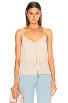 L'agence Emiliana Button Up Tank In Neutrals
