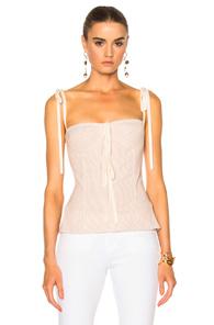 Brock Collection Tabitha Top In Stripes,neutrals,red