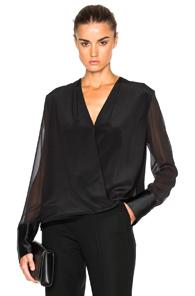 Rag & Bone Blaine Top In Black