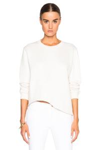 Mm6 Maison Margiela Soft Sweater In White