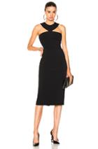 Cushnie Et Ochs Pencil Dress With Collar Neckline In Black