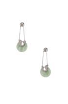 Alexander Wang Safety Pin Earrings In Metallic
